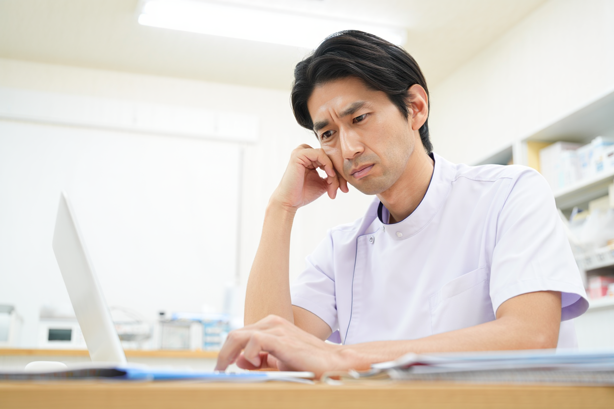 悩む経営者のイメージ